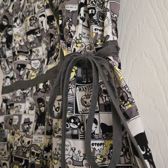 tokidoki by Koi Scrub Top Anime Bandits Comic Style - Picture 4 of 5